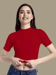 Dream Beauty Fashion Women Fitted Crop Top