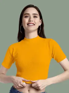 Dream Beauty Fashion Women Solid Crop  Top