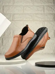 Rowlans Men Flatforms Slip-On Casual Shoes