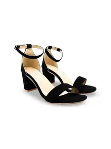 FABBMATE Women Block Heels Mules