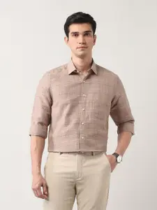 Arrow Men Classic Opaque Checked Formal Shirt