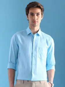 Arrow Men Slim Fit Opaque Printed Formal Shirt