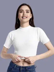 Dream Beauty Fashion Dream Beauty Solid Round Neck Fashion Top