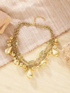 CORSICA Gold-Plated Minimal Necklace