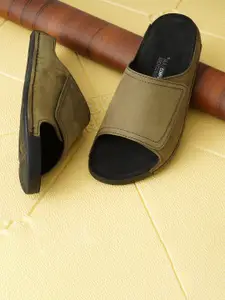 NICO NERINI Men Leather Comfort Sandals