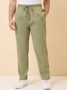 Status Quo Men Regular Fit Mid-Rise Track Pants