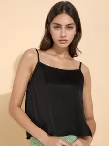 all about you Women Square Neck Neck Cami Tank Top