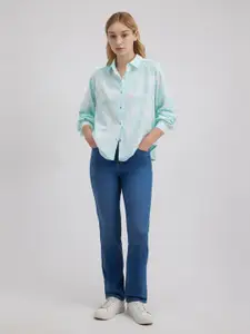 Pepe Jeans Women Opaque Printed Casual Shirt