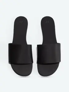 H&M Women Solid Open Toe Flats