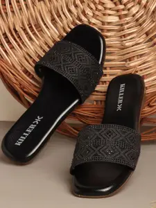 Killer Women Open Toe Flats