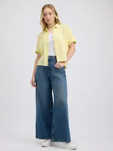 Pepe Jeans Women Opaque Checked Casual Shirt