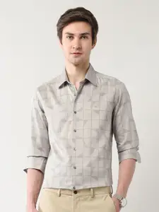 Arrow New York Men Slim Fit Opaque Printed Formal Shirt