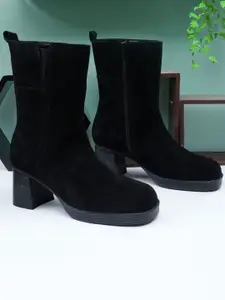 NICO NERINI Women Block-Heeled Regular Boots