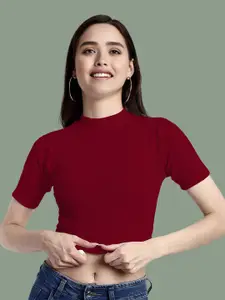 Dream Beauty Fashion Women Ribbed Crop Top