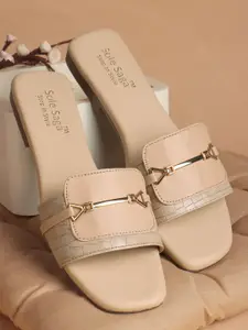 Sole Saga Women Open Toe Flats