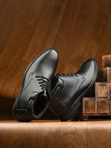 Provogue Men Textured Formal Derbys