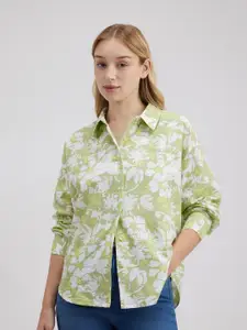 Pepe Jeans Women Floral Opaque Printed Casual Shirt