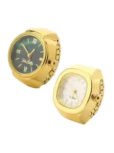 DIVASTRI Set Of 2 Finger Rings