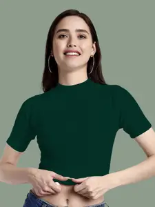 Dream Beauty Fashion Women Fitted Crop Top