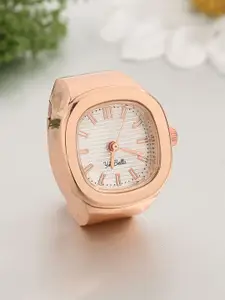 YouBella  Rose Gold Plated Watch Finger Ring