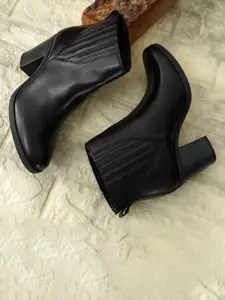 NICO NERINI Women Block-Heeled Chelsea Boots