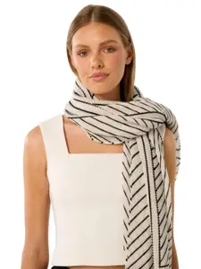 Forever New Women Striped Scarf