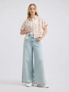 Pepe Jeans Women Floral Opaque Printed Casual Shirt