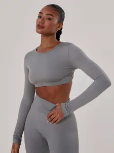 StyleCast Women Styled Back Crop Top