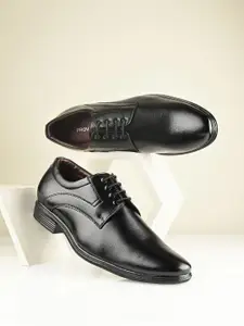 Provogue Men Textured Formal Derbys