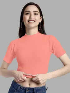 Dream Beauty Fashion Women Solid Crop Top