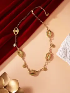 CORSICA Gold-Plated Minimal Necklace