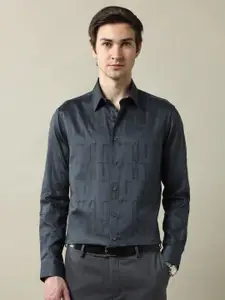 Arrow Men Classic Tailored Fit Opaque Printed Formal Shirt