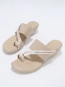 Forever Glam by Pantaloons Women Open Toe Wedge Heels Sandals