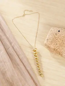 CORSICA Gold-Plated Minimal Necklace