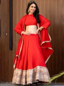 HOUSE OF JAMOTI Ready to Wear Lehenga & Blouse With Dupatta