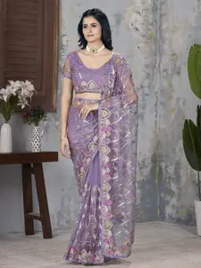 Anouk Ethnic Motifs Embroidered  Saree