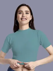 Dream Beauty Fashion Women Ribbed Crop Top