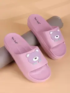 TWO SOFT Women Solid Sliders