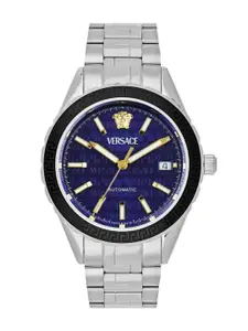 Versace Men Hellenyium Auto Dial & Bracelet Style Straps Analogue Watch VEQCA0424