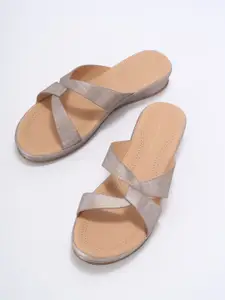 Forever Glam by Pantaloons Women PU Comfort Sandals