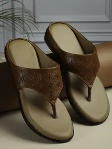 Killer Women Laser Cuts Open Toe Flats