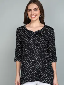 Tviksha Fashion Bandhani Printed Kurti