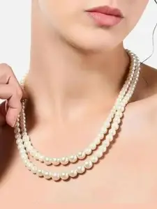 SZN Layer Pearls Necklace