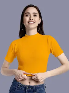 Dream Beauty Fashion Women Ribbed Crop Top