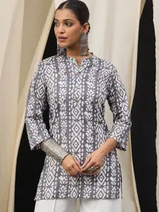 Anouk Rustic Women Geometric Printed Pure Cotton Kurti