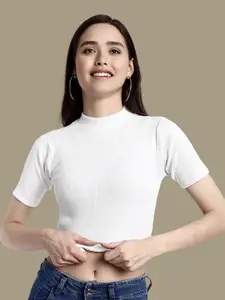 Dream Beauty Fashion top-63-bullet white Women Top