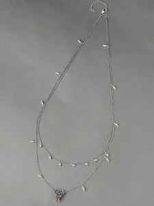 JAYPORE Artificial Beaded Layered Necklace