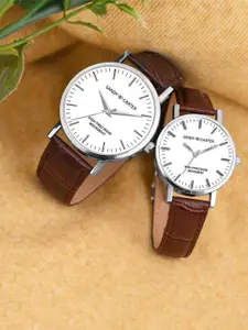 Sandy D Carter Women Dial & Leather Straps Analogue Watch Sandy D Carter-233PR-BR