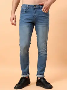MEGHZ Men Micheal Slim Fit Light Fade Stretchable Jeans
