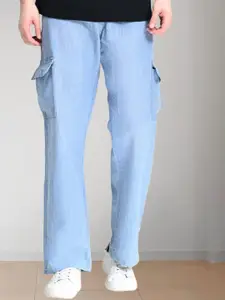 LINARIA Men Classic Mid-Rise No Fade Baggy Jeans